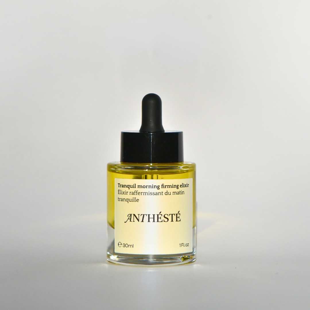 Tranquil Morning Firming Elixir - ANTHÉSTÉ - luxury anti-ageing face oil