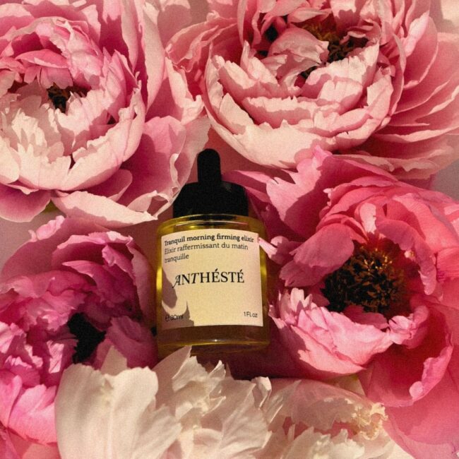 ecological integrity and high-performance skincare ANTHÉSTÉ