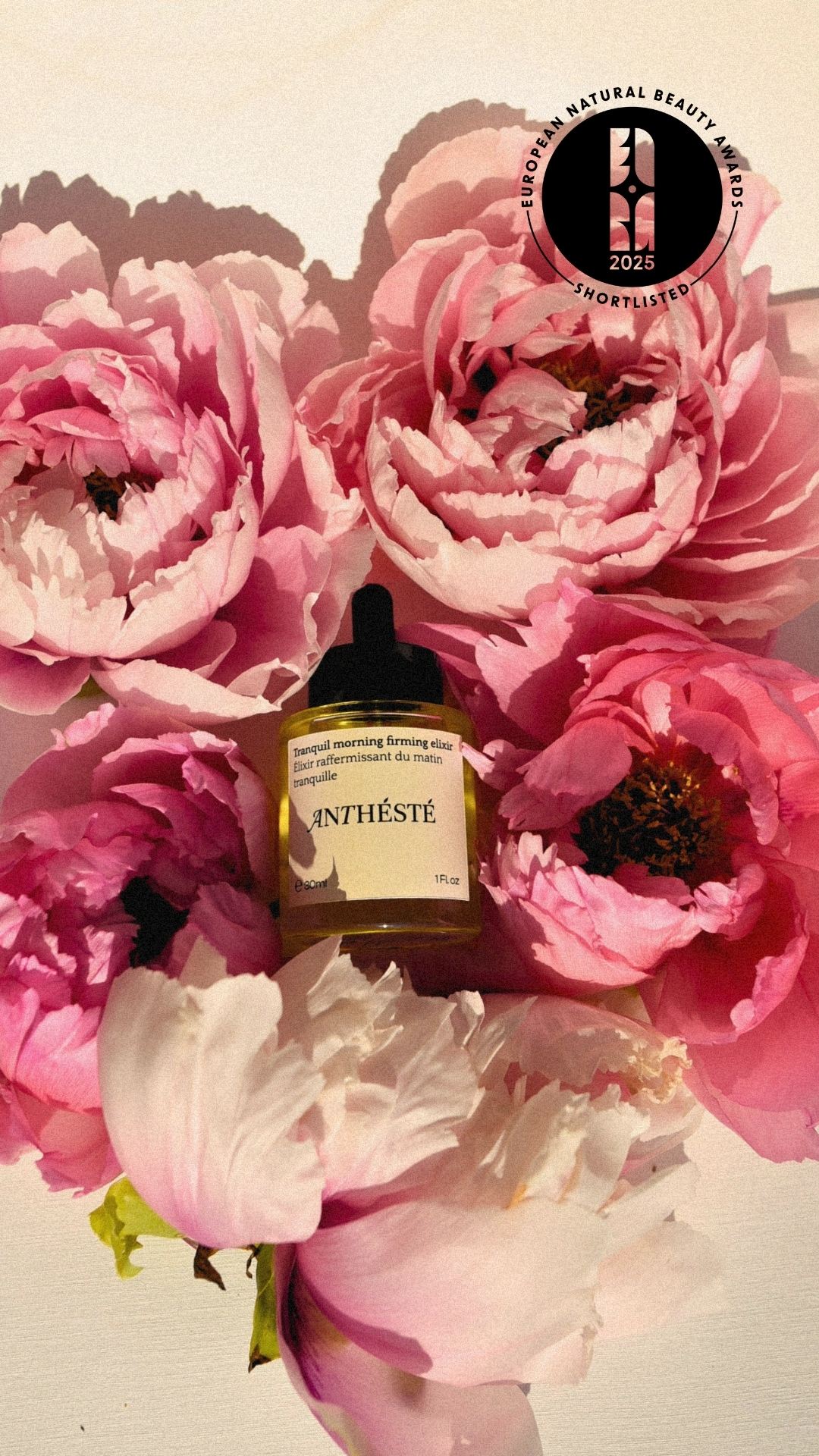 ecological integrity and high-performance skincare ANTHÉSTÉ